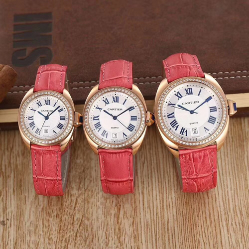 カルティエ時計正面デザイン